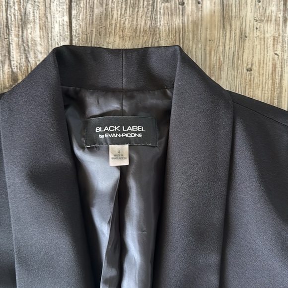 BLACK LABEL 🌟BY EVAN PICONE 🌟WOMEN BLAZER, SIZE 4 - Picture 4 of 11